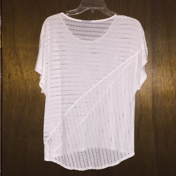 White basic tee. - Picture 3 of 4